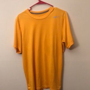 Yellow Nike combat shirt